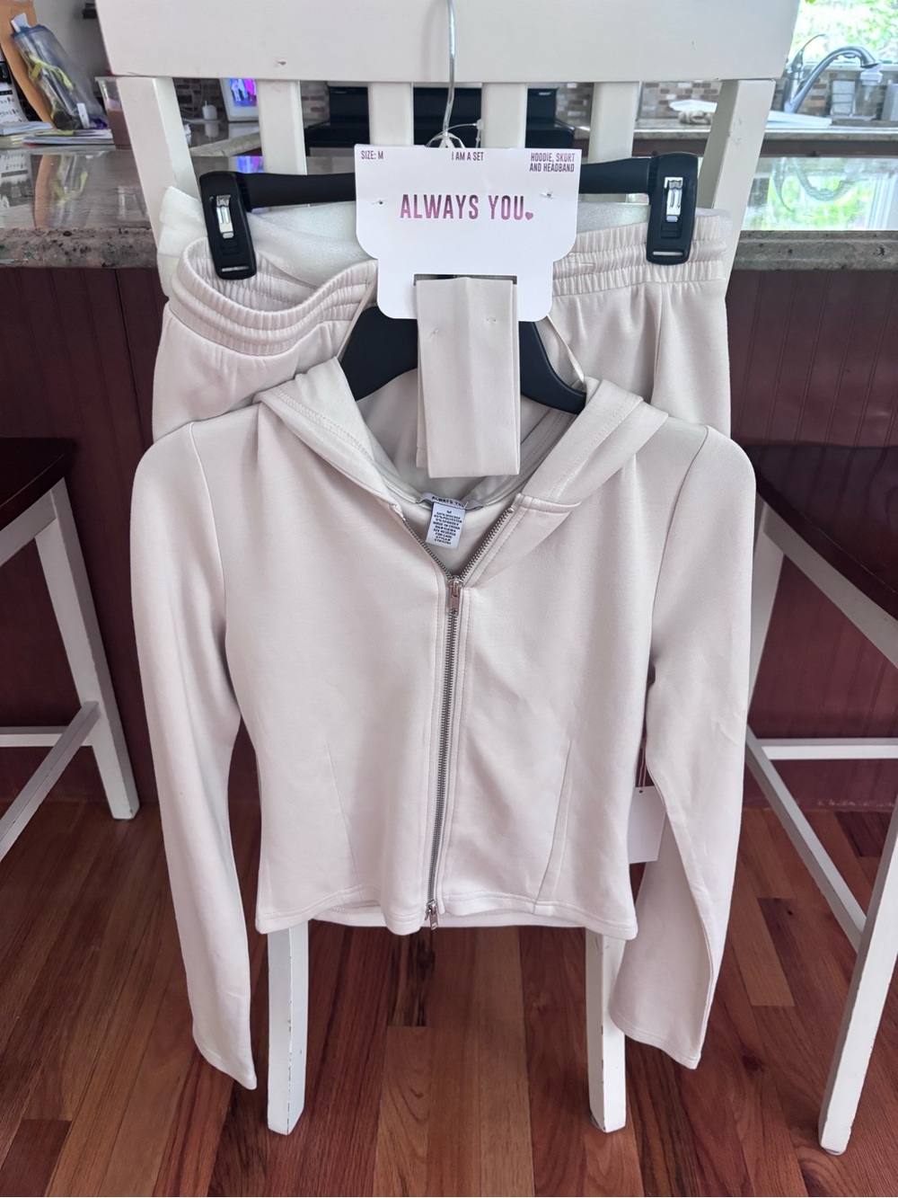 “Always You” Cream 3 piece matching set NWT